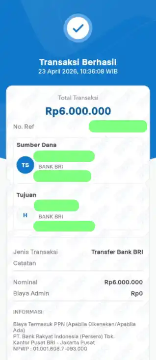 Bukti Transfer