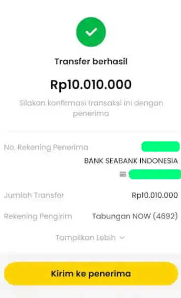 Bukti Transfer