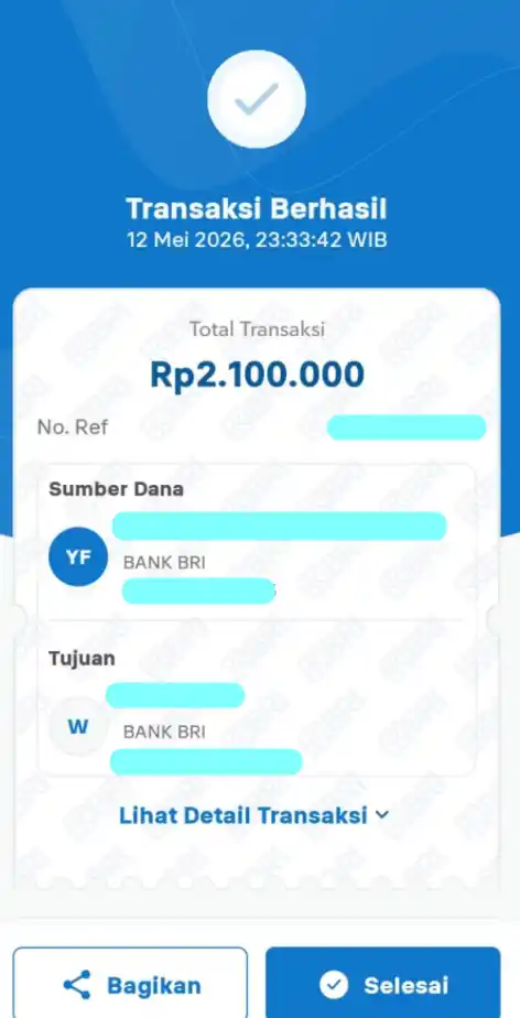 Bukti Transfer