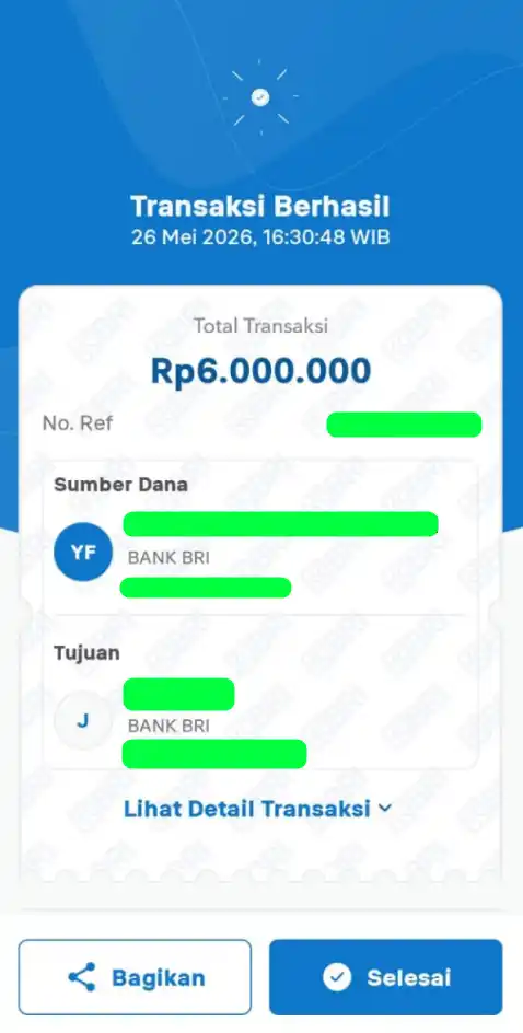Bukti Transfer
