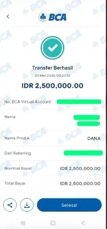 Bukti Transfer