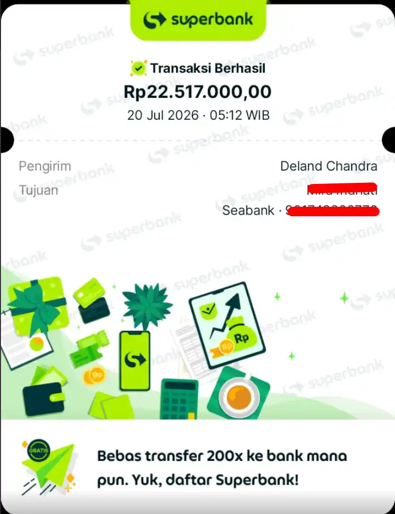 Bukti Transfer