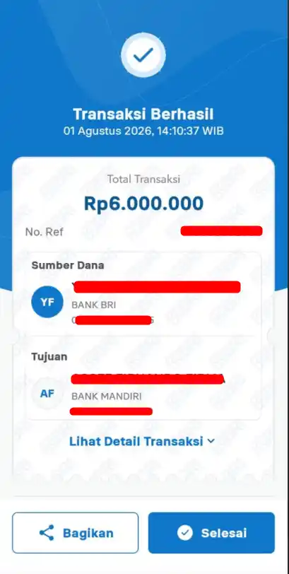 Bukti Transfer