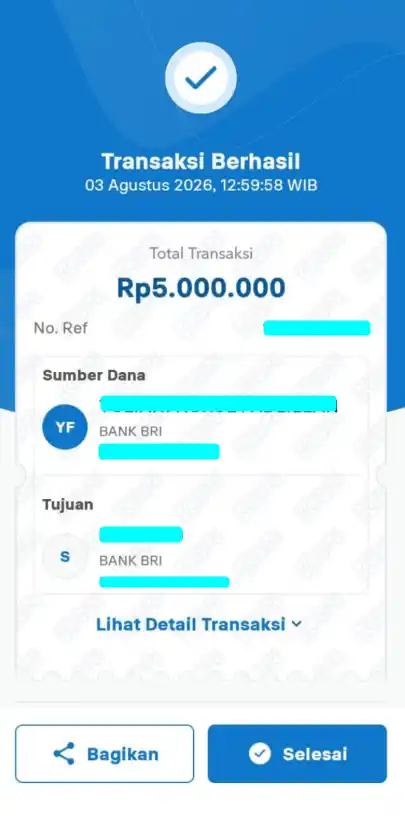 Bukti Transfer