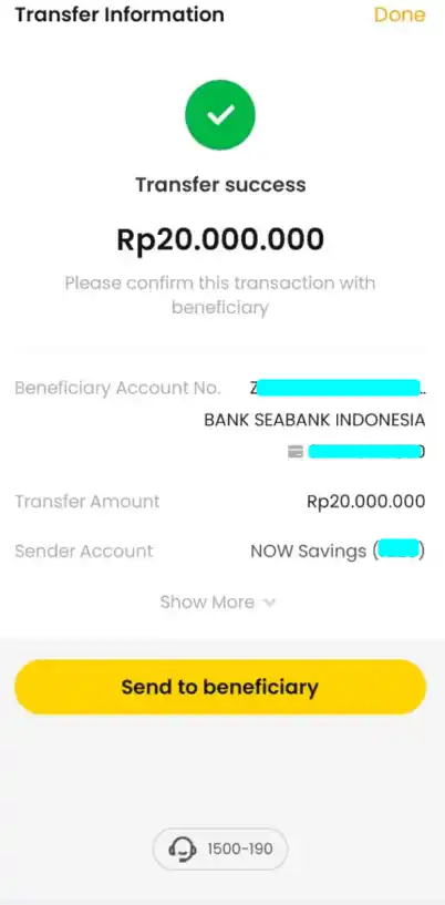 Bukti Transfer